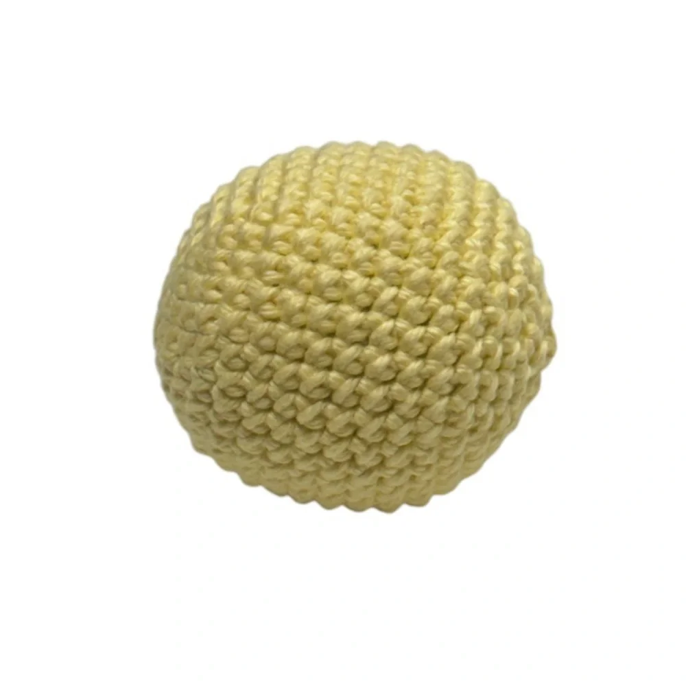 100% handmade crochet ball toy for cats with catnip inside! 100% cotton yarn toy